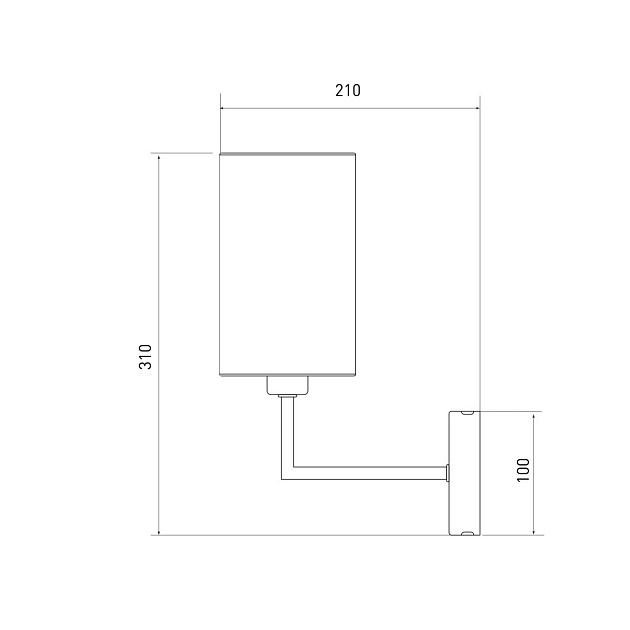 Бра Eurosvet Soffio 60134/1 никель изображение 2 Бра Eurosvet Soffio 60134/1 никель Фото № 2