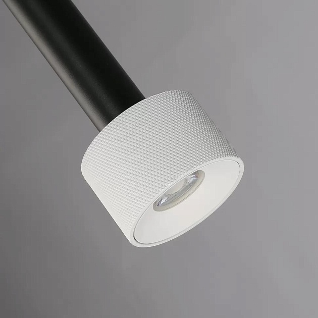 Подвесной светильник iLedex Delta 2362-1 BK+WH Фото № 3