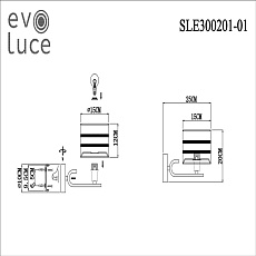 Бра Evoluce Almese SLE300201-01 1