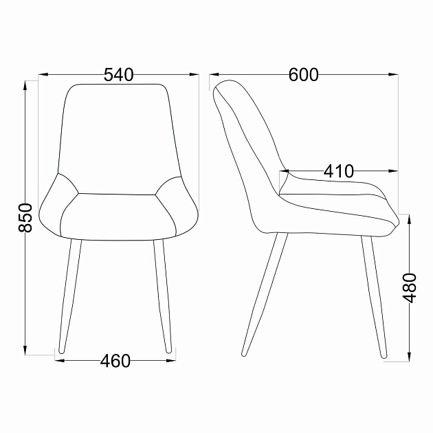Кухонный стул AksHome Darren кирпичный, велюр 76480 изображение 2 Кухонный стул AksHome Darren кирпичный, велюр 76480 Фото № 2