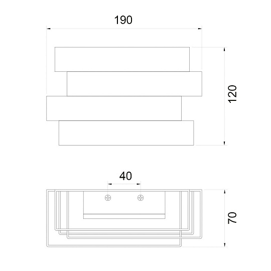 Подсветка Vele Luce Lancino VL8151W11 изображение 4 Подсветка Vele Luce Lancino VL8151W11 Фото № 4