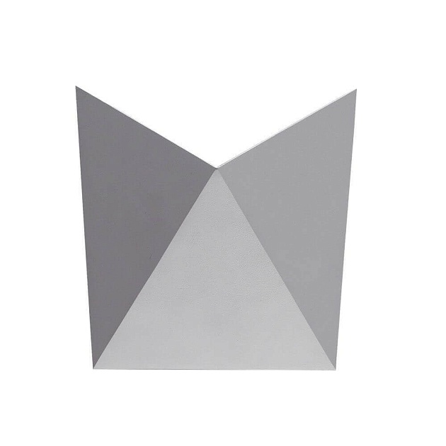 Настенный светодиодный светильник Arte Lamp Busta A1609AP-1GY изображение Настенный светодиодный светильник Arte Lamp Busta A1609AP-1GY Фото №