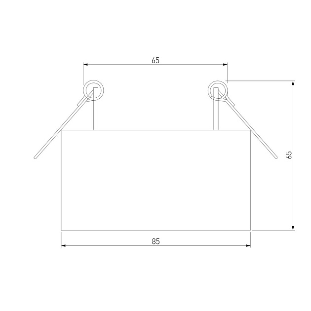 Встраиваемый светодиодный светильник Elektrostandard Glam 25095/LED a065710 изображение 2 Встраиваемый светодиодный светильник Elektrostandard Glam 25095/LED a065710 Фото № 2