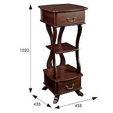 Подставка для цветов Мебелик Берже 14 000279 2