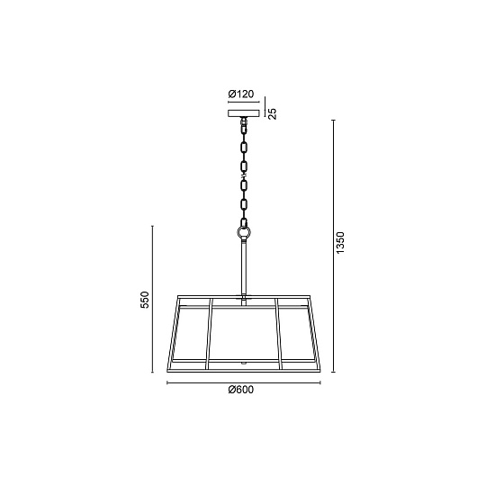 Подвесная люстра Vele Luce Linda VL4243P07 Фото № 5