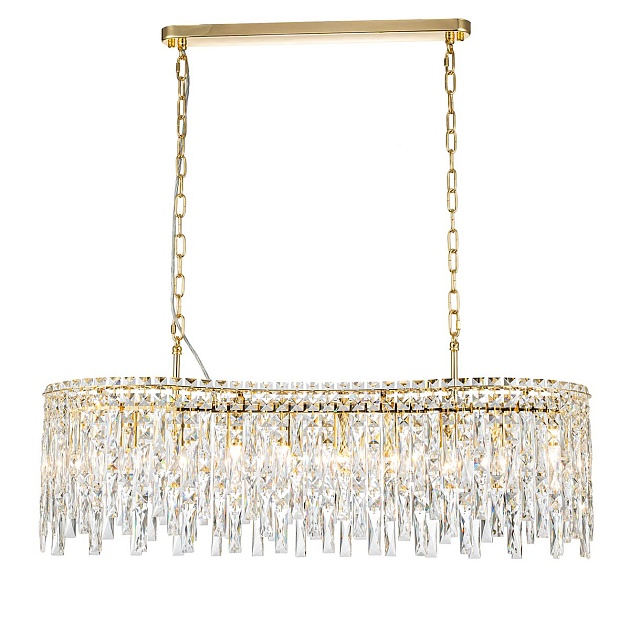 Подвесная люстра Indigo Carletti 12041/10P Gold V000443 изображение Подвесная люстра Indigo Carletti 12041/10P Gold V000443 Фото №