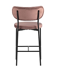 Полубарный стул Stool Group Барбара велюр пыльно-розовый BARBARA CC HLR-34 3