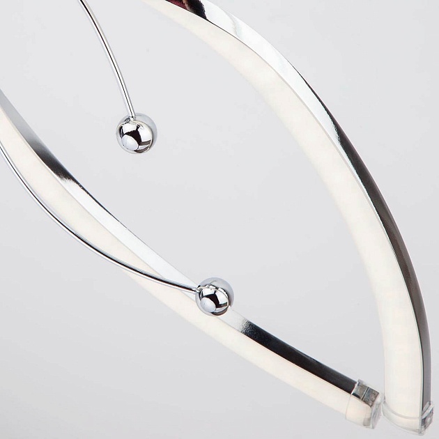 Потолочная светодиодная люстра Eurosvet Fiona 90056/5 хром Фото № 2