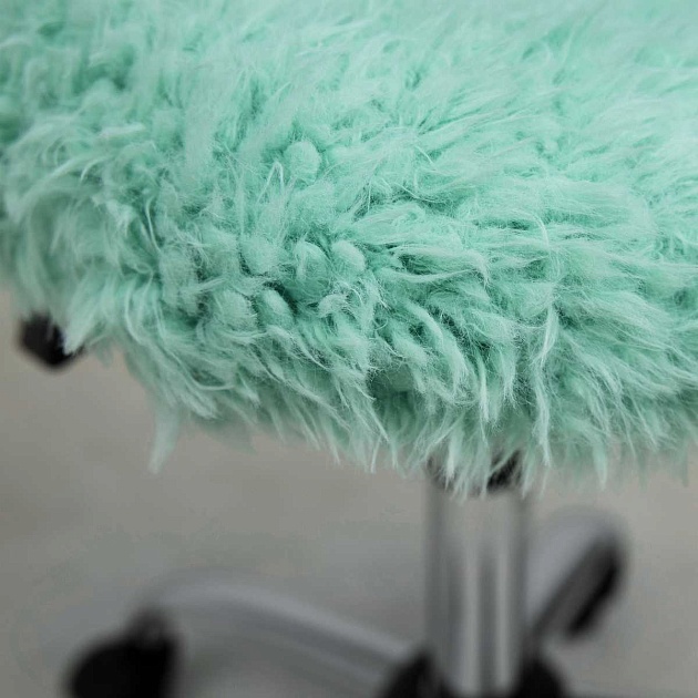 Детское кресло AksHome Fluffy мятный, искусственный мех 86384 Фото № 6
