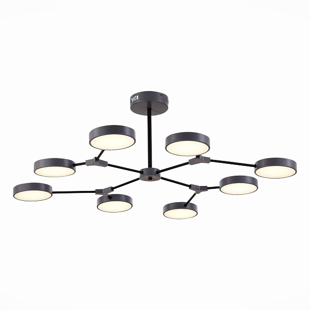 Потолочная светодиодная люстра Evoluce Monta SLE6003-702-08 изображение 4 Потолочная светодиодная люстра Evoluce Monta SLE6003-702-08 Фото № 4