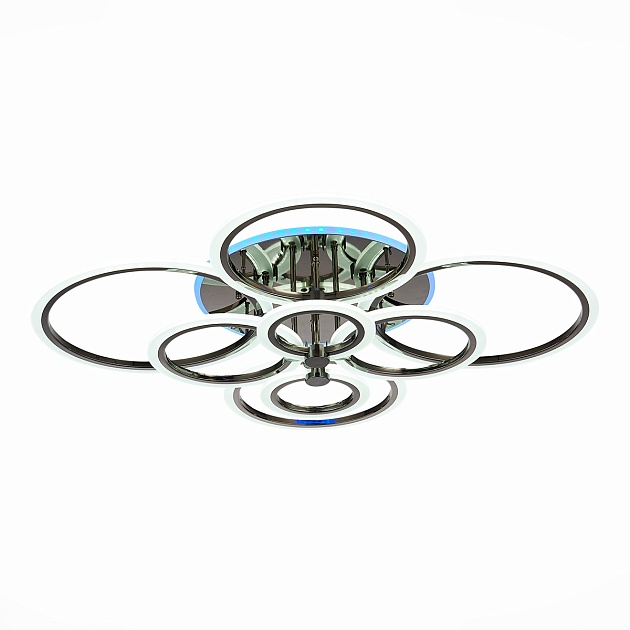 Потолочная светодиодная люстра Evoled Cerina SLE500582-08RGB изображение 6 Потолочная светодиодная люстра Evoled Cerina SLE500582-08RGB Фото № 6