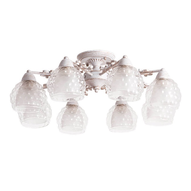 Потолочная люстра Arte Lamp Malina A7695PL-8WG Фото № 