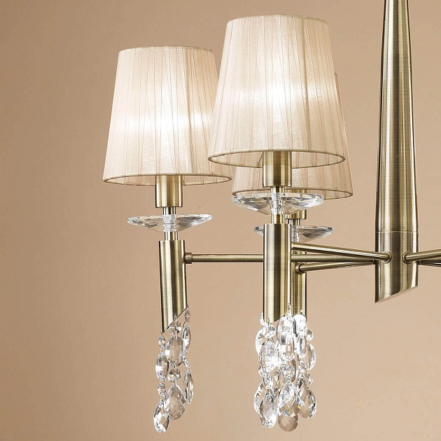 Подвесная люстра Mantra Tiffany Bronze 3871 Фото № 2