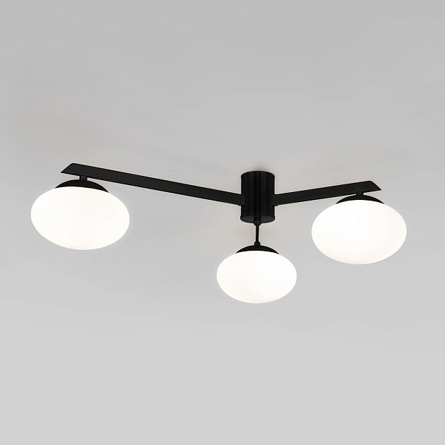 Потолочная люстра Eurosvet Opaline 70220/3 черный Фото № 