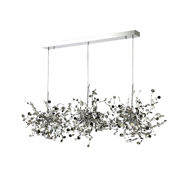Подвесная люстра Crystal Lux GARDEN SP3х3 L1200 CHROME Фото № 
