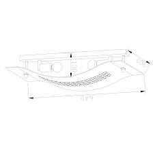 Настенный светильник Lucia Tucci Pelle Bianca W2010.2 2