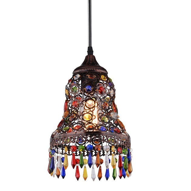 Подвесной светильник Arte Lamp Maharaja A7079SP-1CK изображение 2 Подвесной светильник Arte Lamp Maharaja A7079SP-1CK Фото № 2