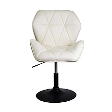 Поворотное кресло AksHome Oslo кремовый, экокожа 61339 4