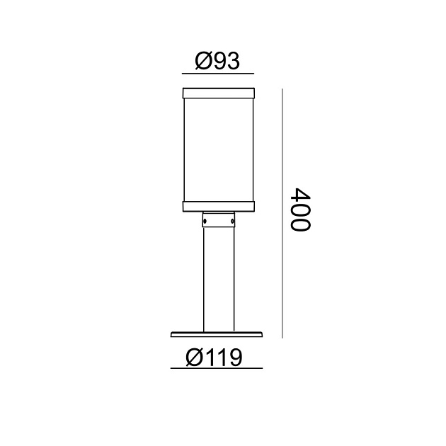 Уличный светильник Escada Urban 30003G/03 Фото № 2