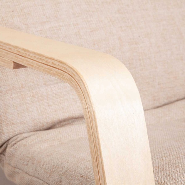 Кресло-качалка AksHome Smart бежевый ткань 72147 изображение 4 Кресло-качалка AksHome Smart бежевый ткань 72147 Фото № 4