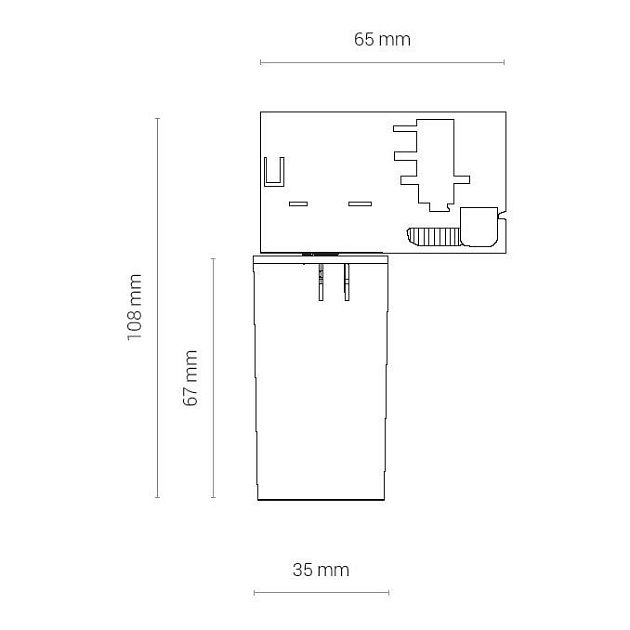 Адаптер для трековой системы Nowodvorski Cameleon 8282 изображение 2 Адаптер для трековой системы Nowodvorski Cameleon 8282 Фото № 2