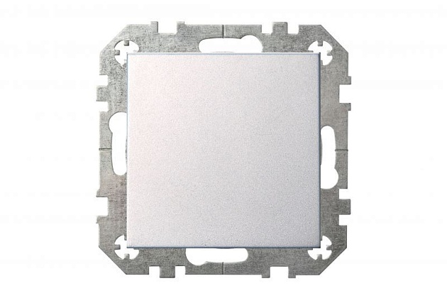 Выключатель одноклавишный Liregus Epsilon серебро 28-1859 изображение 4 Выключатель одноклавишный Liregus Epsilon серебро 28-1859 Фото № 4