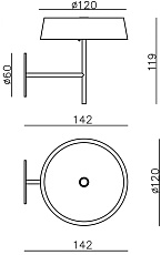 Основа для бра Deko-Light Miram 930622 1