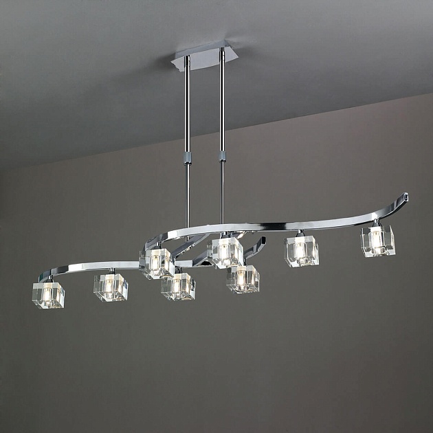 Подвесная люстра Mantra Cuadrax 0966 Фото № 2