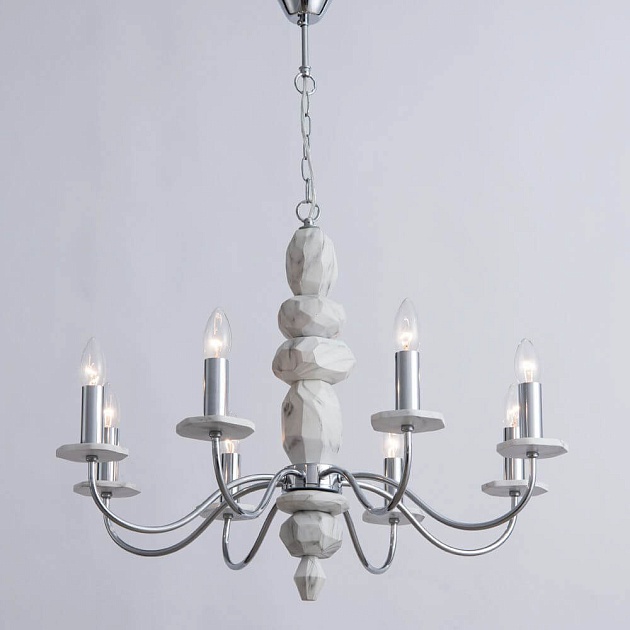 Подвесная люстра Arte Lamp A6062LM-8WH Фото № 2