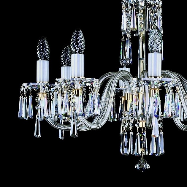 Подвесная люстра Artglass Ingeborg VIII. CE Фото № 2