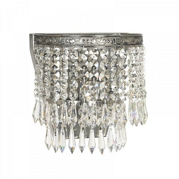 Настенный светильник Lucia Tucci Cristallo W751.1 Silver Фото № 