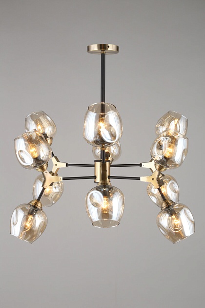 Потолочная люстра Omnilux Pozzallo OML-93407-12 изображение 3 Потолочная люстра Omnilux Pozzallo OML-93407-12 Фото № 3