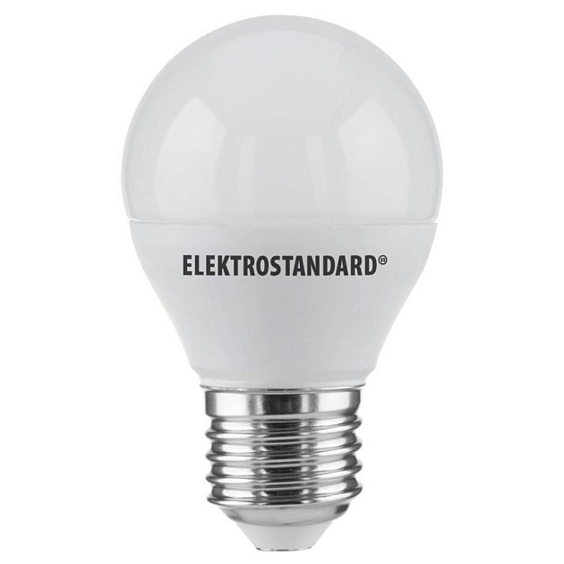 Лампа светодиодная Elektrostandard E27 7W 6500K матовая a048667 изображение Лампа светодиодная Elektrostandard E27 7W 6500K матовая a048667 Фото №