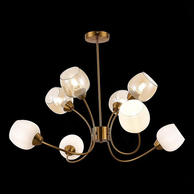 Подвесная люстра Evoluce Tratti SLE1136-302-08 Фото № 4