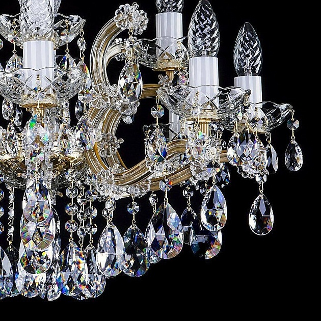 Подвесная люстра Artglass Maria Terezia 28 CE изображение 2 Подвесная люстра Artglass Maria Terezia 28 CE Фото № 2