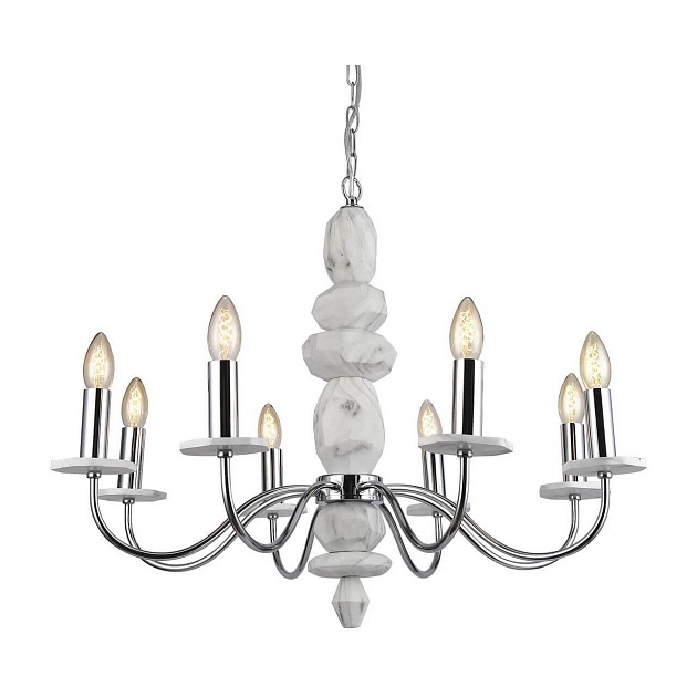 Подвесная люстра Arte Lamp A6062LM-8WH Фото № 5