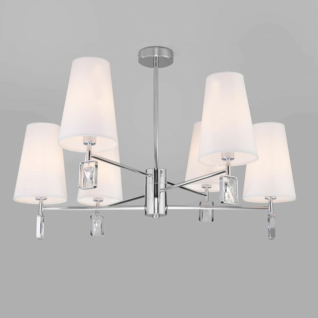 Потолочная люстра Eurosvet Milazzo 60137/6 хром Фото № 5