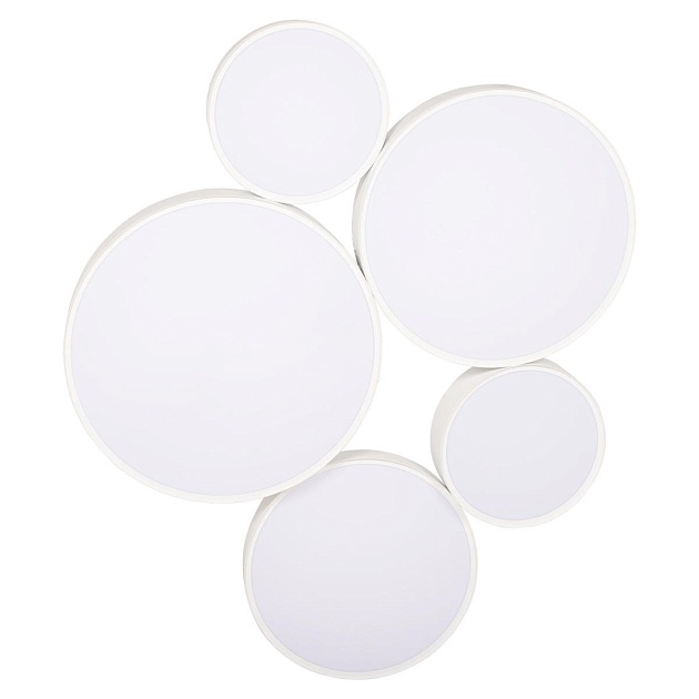 Потолочная светодиодная люстра Loft IT Drum 10218 White Фото № 5