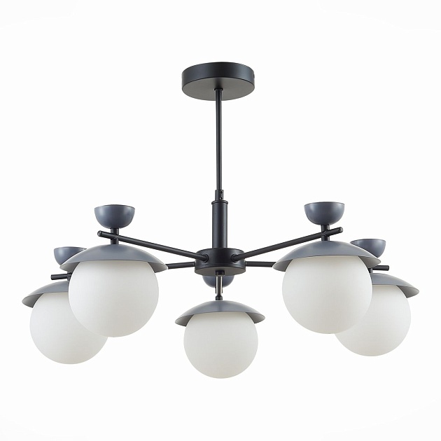 Подвесная люстра Evoluce Genova SLE220202-05 изображение Подвесная люстра Evoluce Genova SLE220202-05 Фото №