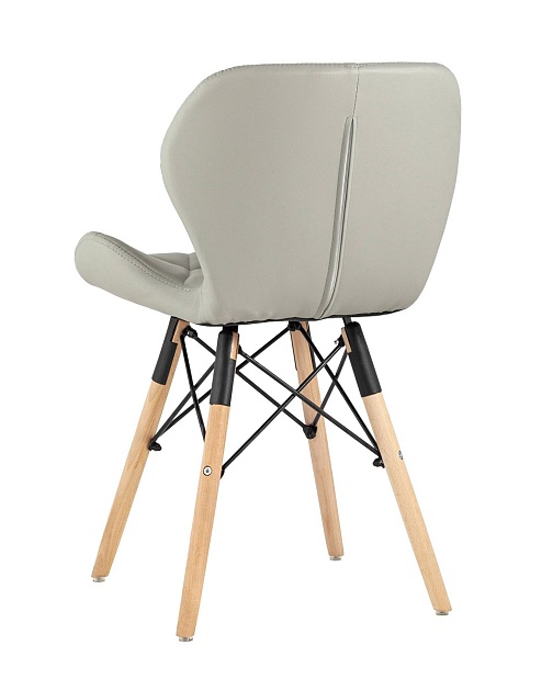 Кухонный стул Stool Group Бон экокожа серый DC-19122601 grey изображение 5 Кухонный стул Stool Group Бон экокожа серый DC-19122601 grey Фото № 5