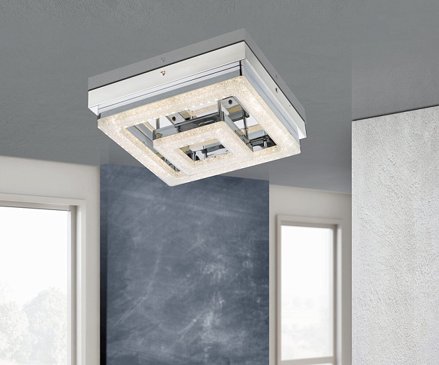 Потолочный светодиодный светильник Globo Fogo 49246-16 изображение 2 Потолочный светодиодный светильник Globo Fogo 49246-16 Фото № 2