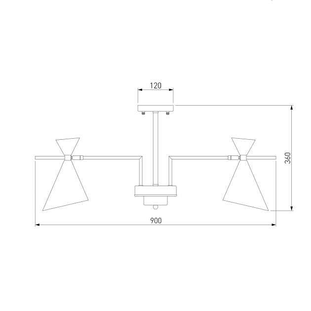 Потолочная люстра Eurosvet Apart 70114/8 белый изображение 2 Потолочная люстра Eurosvet Apart 70114/8 белый Фото № 2