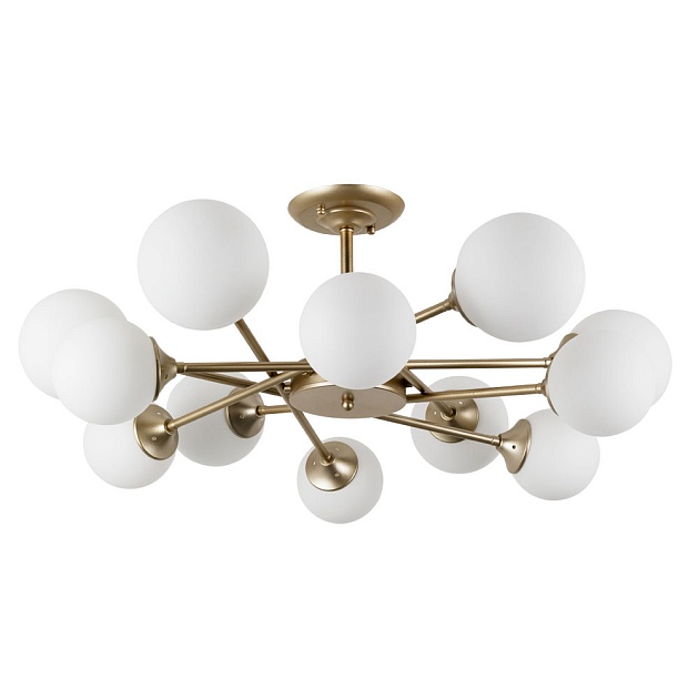 Потолочная люстра Arte Lamp Marco A2703PL-12SG Фото № 