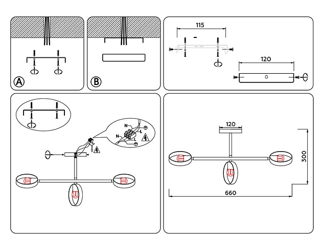 Потолочный светильник Ambrella light Traditional TR8228 Фото № 6