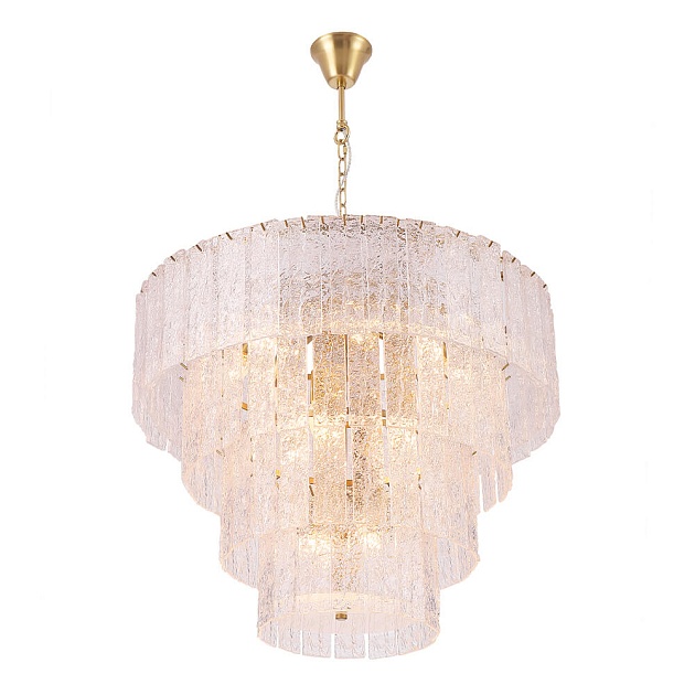 Подвесная люстра Crystal Lux Ricardo SP14 Brass Фото № 3