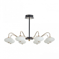 Потолочная светодиодная люстра Arte Milano Neapol73908 273908/8 BK/GD