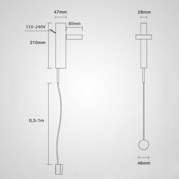 Бра Imperium Loft Denzil 178017-26 Фото № 2
