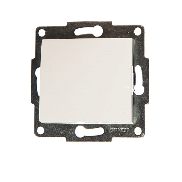 Выключатель Lezard Karina белый 707-0288-100 Фото № 