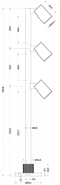 Торшер Deko-Light Herculis Triple 688045 изображение 2 Торшер Deko-Light Herculis Triple 688045 Фото № 2