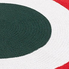 Ковер Tkano из хлопка Target темно-зеленого цвета из коллекции Ethnic, Ø150 см TK22-DR0029 3